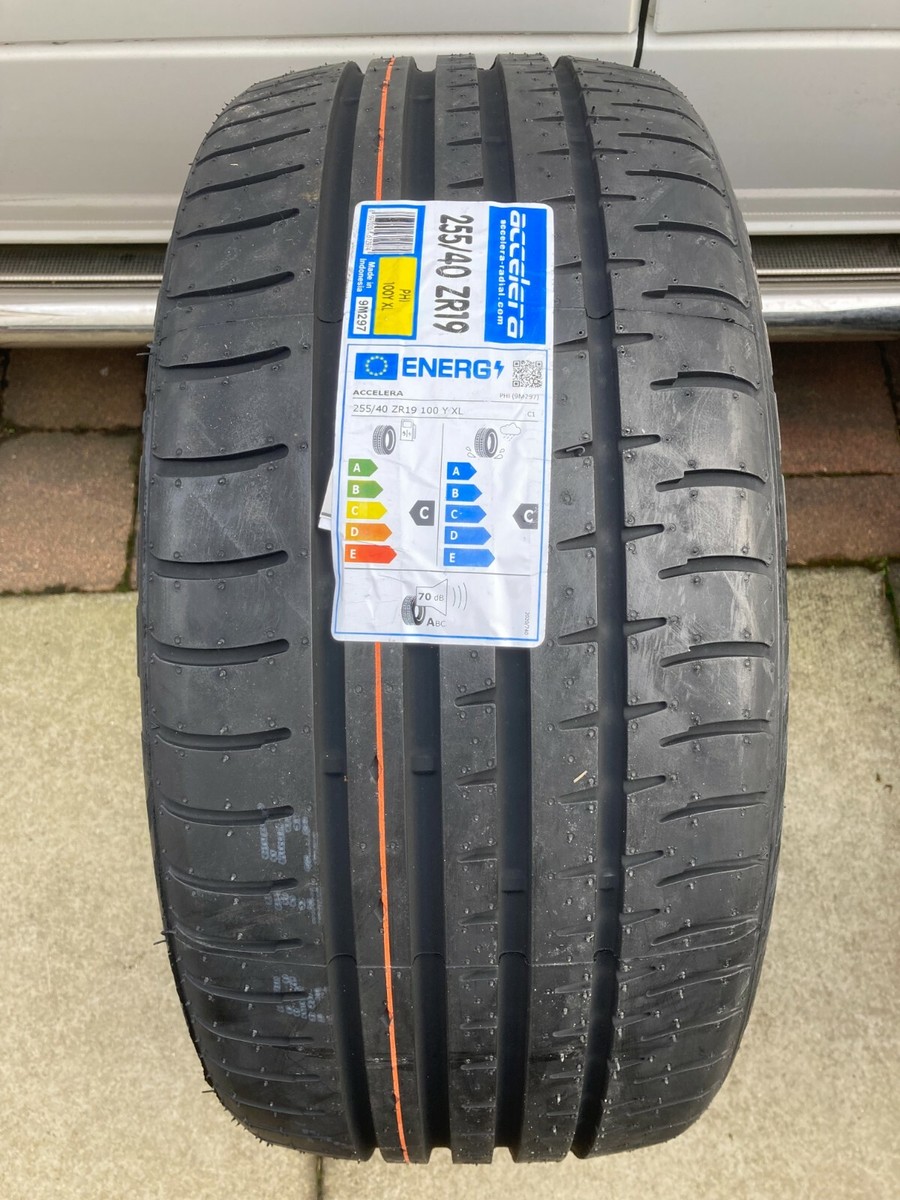 2 X 255/40ZR19 100Y XL ACCELERA 255 40 19 EXTRA LOAD TYRES 255 