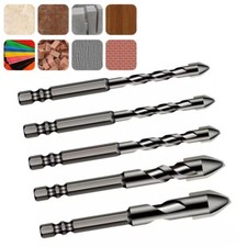 Plastics Various Types Of Wood Eccentric Power Tools Multifunction Drill Bit Set