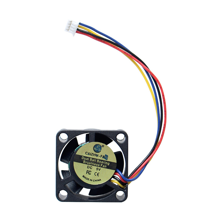 Extruder Hot End Cooling Fan 2510MM 5V Dual Ball Brush-less Fan for Bambu Lab X1