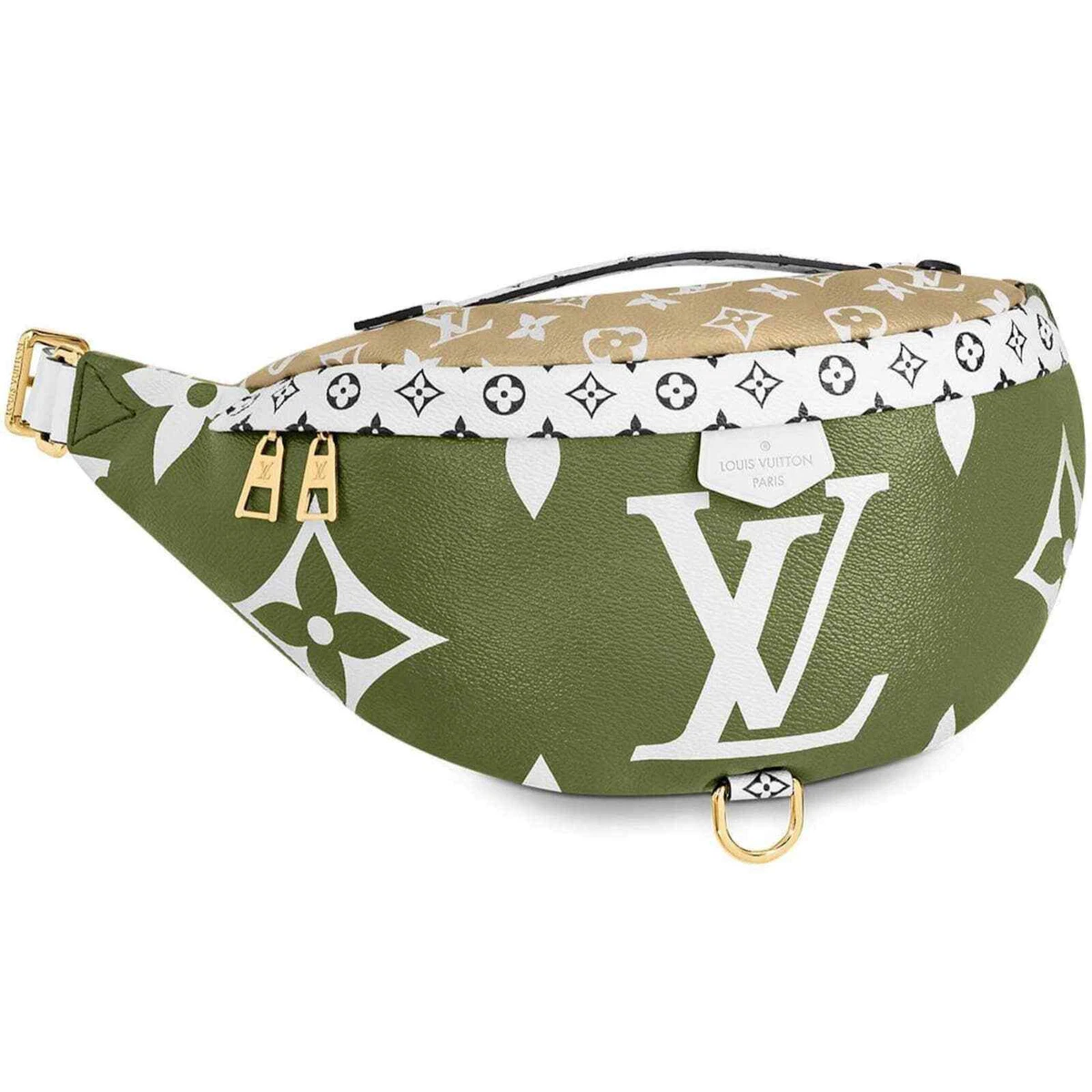 louis vuitton white bumbag