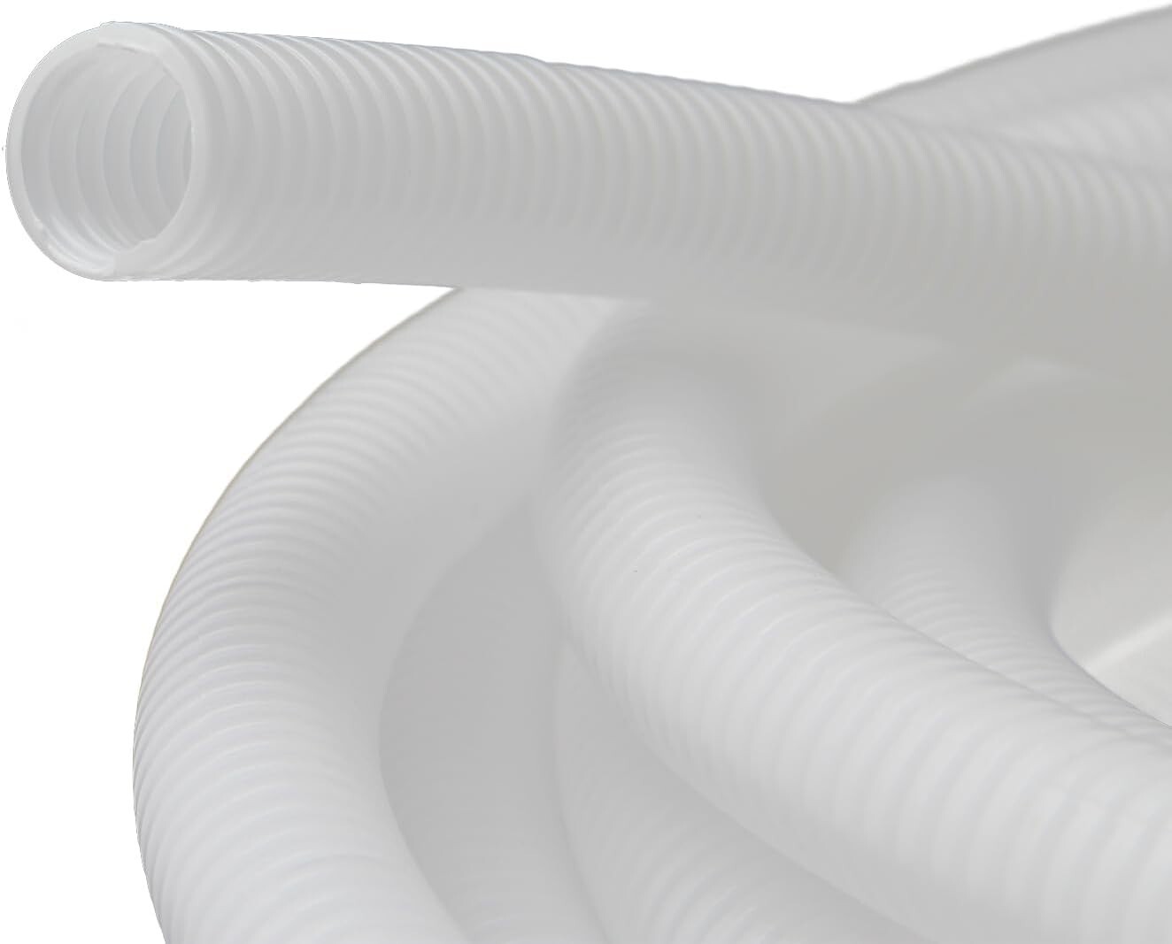 .48inch ID 26.25FT Electrical Conduit Non-Split Wire Loom Tubing Corrugated Tube