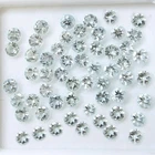 Wholesale Lot of 3.5mm Round Facet Natural Aquamarine Loose Calibrated Gemstone