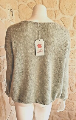 Gilet long en maille PHISIQUE DU ROLE, t. 2 (Neuf avec emballage d