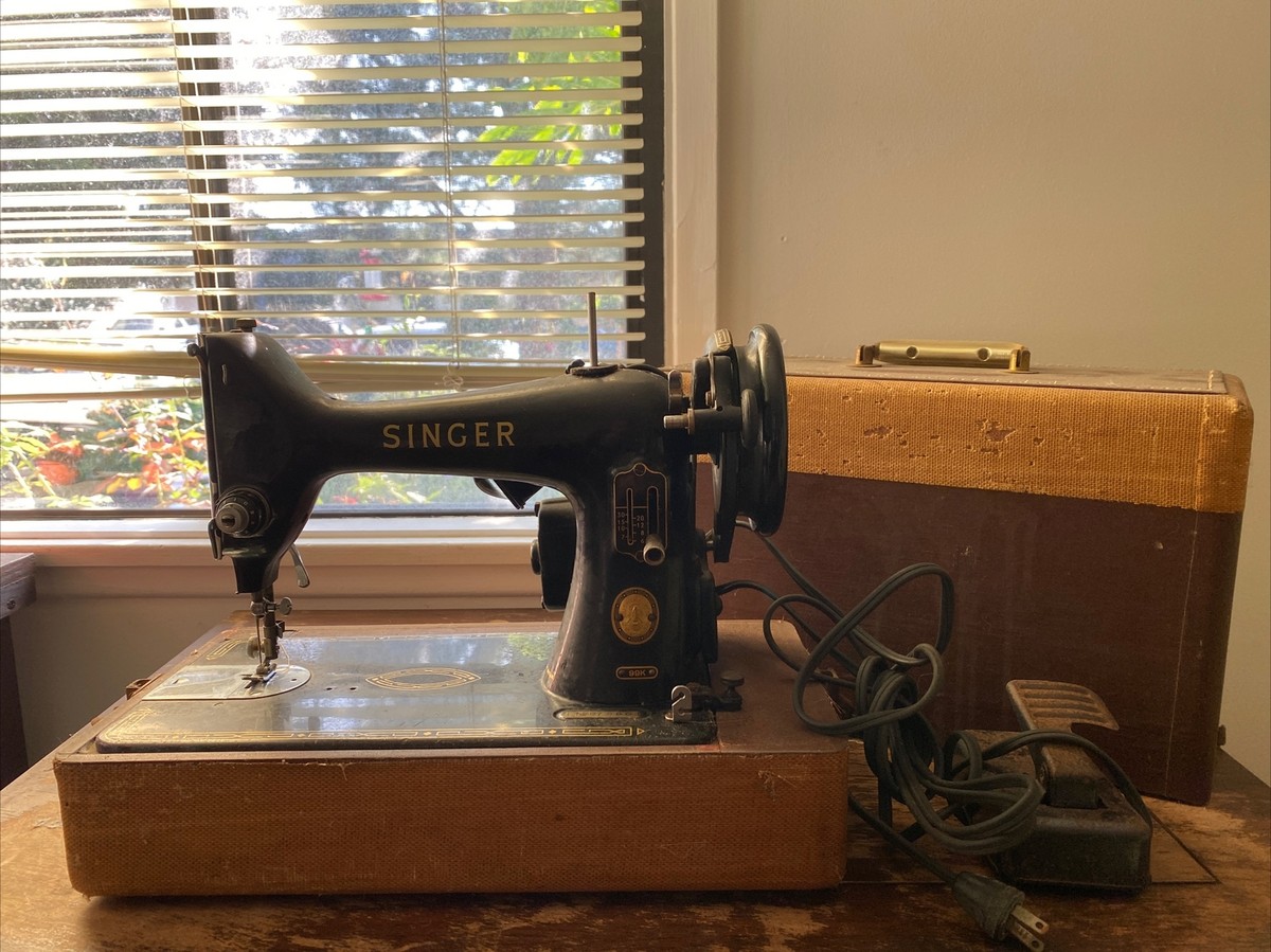SINGER Vintage Sewing Machine | eBay