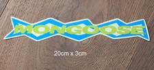 Mongoose Sticker Decal Cycling Mountain Bike Bike mtb bmx