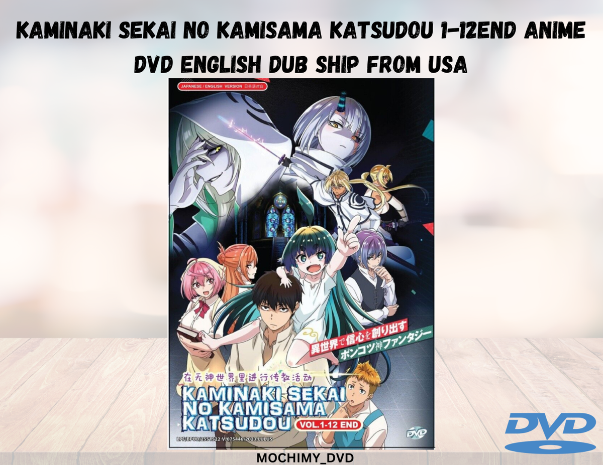 Kaminaki Sekai No Kamisama Katsudou 1-12End ANIME DVD ENGLISH DUB