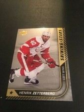 2015-16 UPPER DECK HOCKEY Series 1 SHINING STARS Henrik Zetterberg