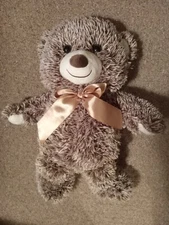 FAO Swartz bear brown/white with bow 2016 