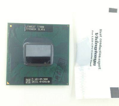Intel Core 2 Duo T7800 2.6 GHz 800 MHz SLAF6 Socket M,Socket P CPU for Laptop