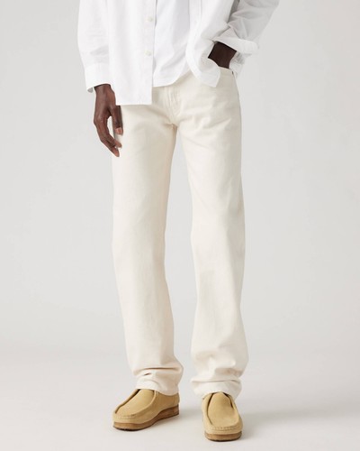 Levi's 501 Original Jeans Herren 30 x 32 Creme My Candy Denim 5 Taschen ERK1100