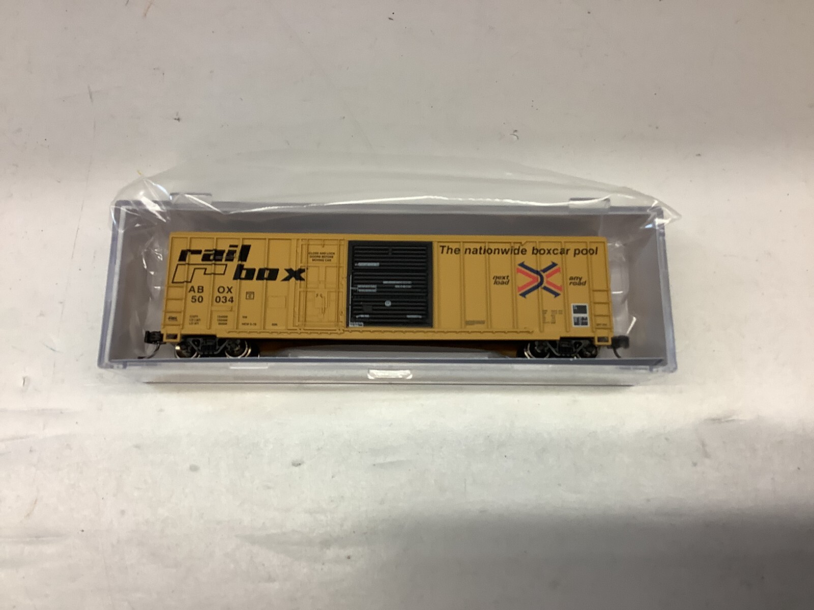 Athearn #24582 N scale “ABOX” 50' FMC Combination door box car Rd ...