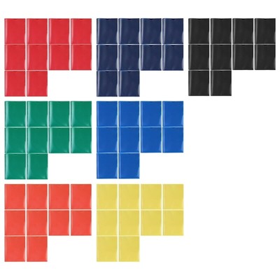 Colorful Folder with Two Pockets and Business Card Holder for Letter Size Paper