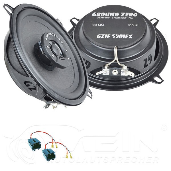 Ground Zero Lautsprecher FüR Citroen Xantia 1993-2001 Heck Hinten TüR 100W #Ahso-image
