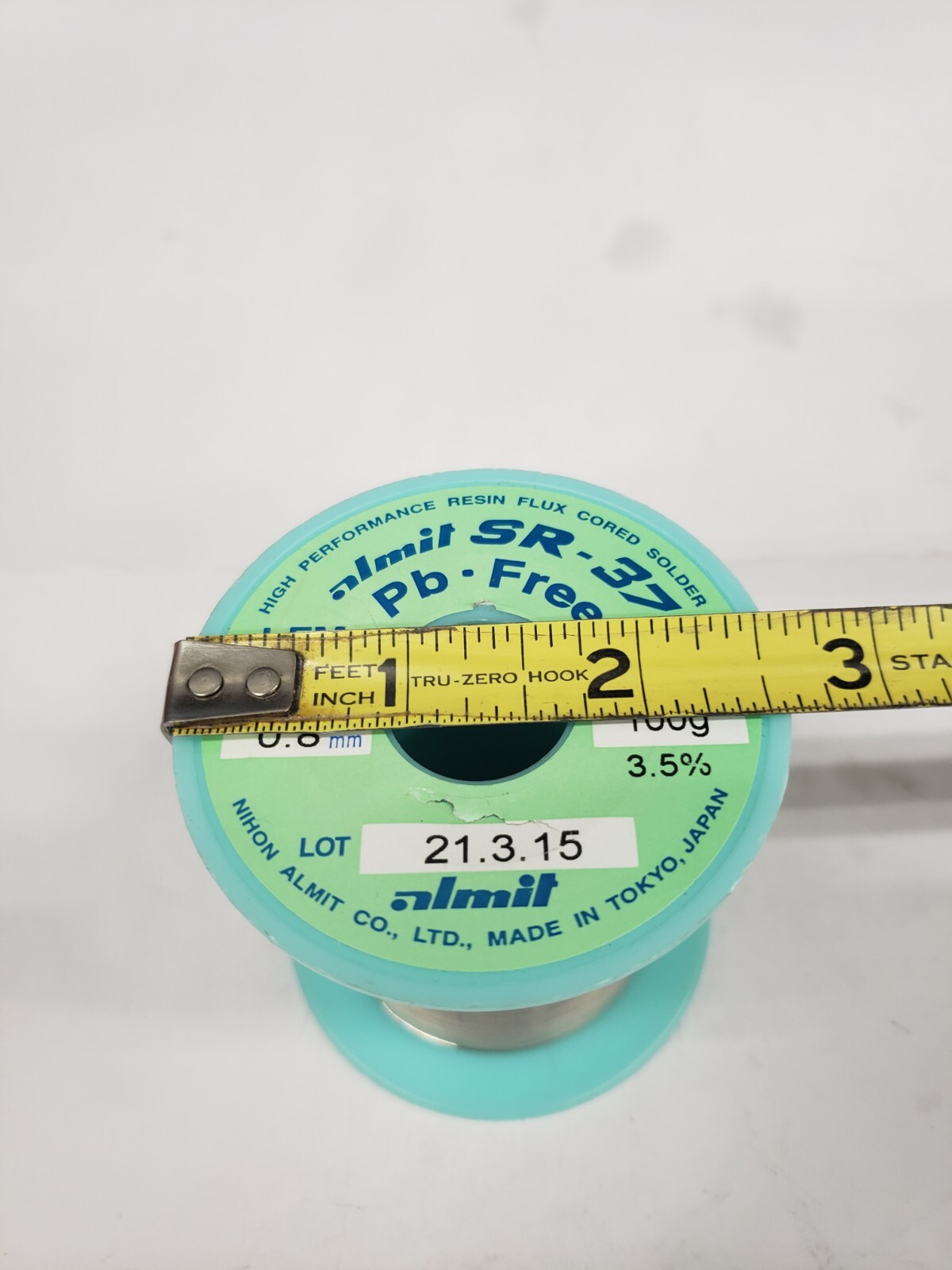 Almit SR-37-LFM48S-0.8 Pb Free Resin Flux Cored Solder 100g | eBay