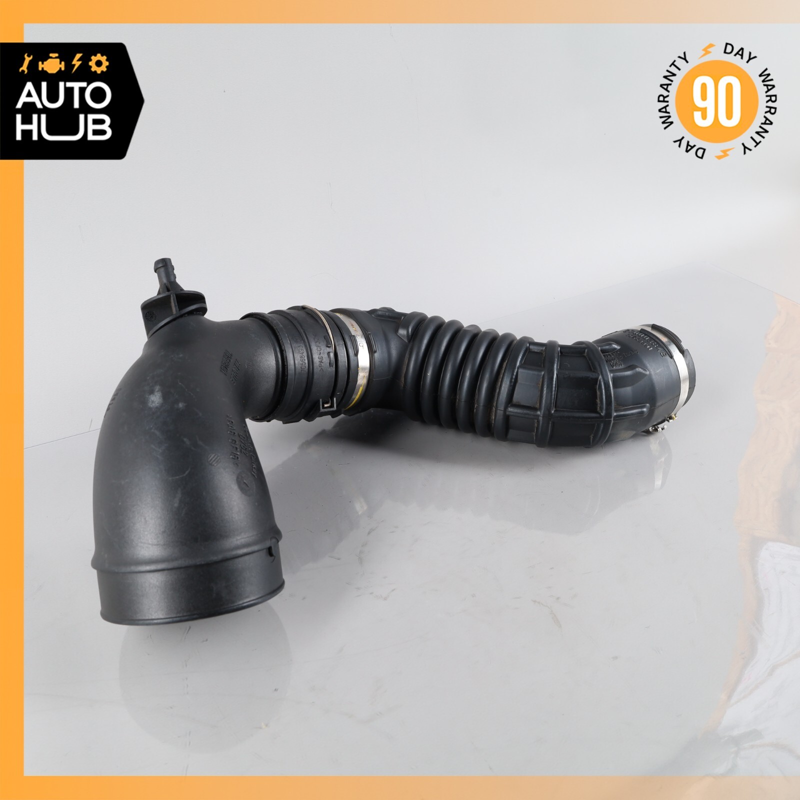 14-22 Maserati Quattroporte M156 Engine Left Air Intake Duct Pipe Hose Set OEM
