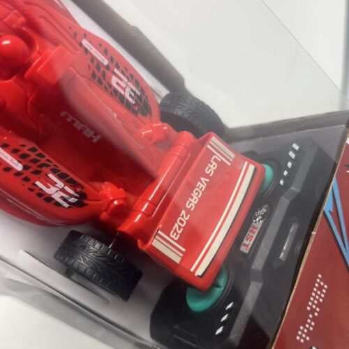 1:22 RC Auto Las Vegas F1 27Mhz & USB Rosso A/Blk con Telecomando Batteria Inc Lotto 2 Pezzi - Foto 9 di 12