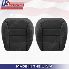 For 2012 to 2015 Mercedes Benz ML350 ML 550 Bottom Perforated Leather Seat Black