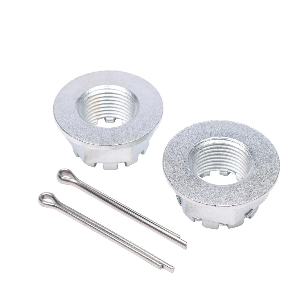 Juego de 2 tuercas y pasadores de castillo de eje trasero para Honda TRX250EX 2001-2008 Sportrax 250 Foto 2 de 4