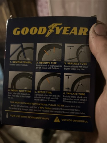Goodyear 29 x 1.9-2.3 Heavy Duty Bike Tube 30% Thicker w