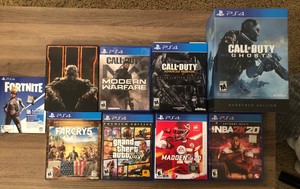 pre owned ps4 games