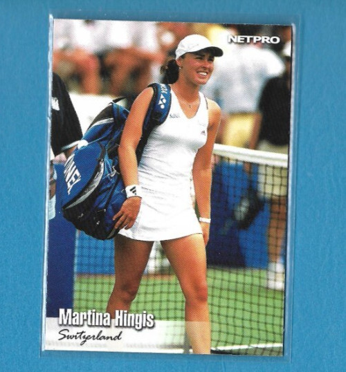 2003 NetPro Martina Hingis Card, Tennis WTA Tour Switzerland #12
