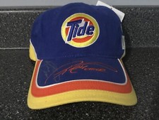 Ricky Craven #32 Tide Adjustable Back Cap in New With Tags - Autographed!