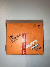 100 tasselli compatti HILTI HKD M 6x28