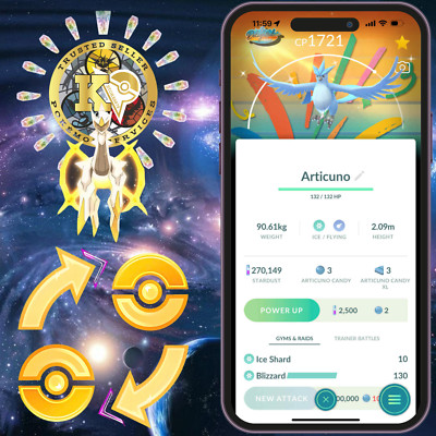 Pokémon Shiny Articuno Special Background Delightful Day Digital Delivery 