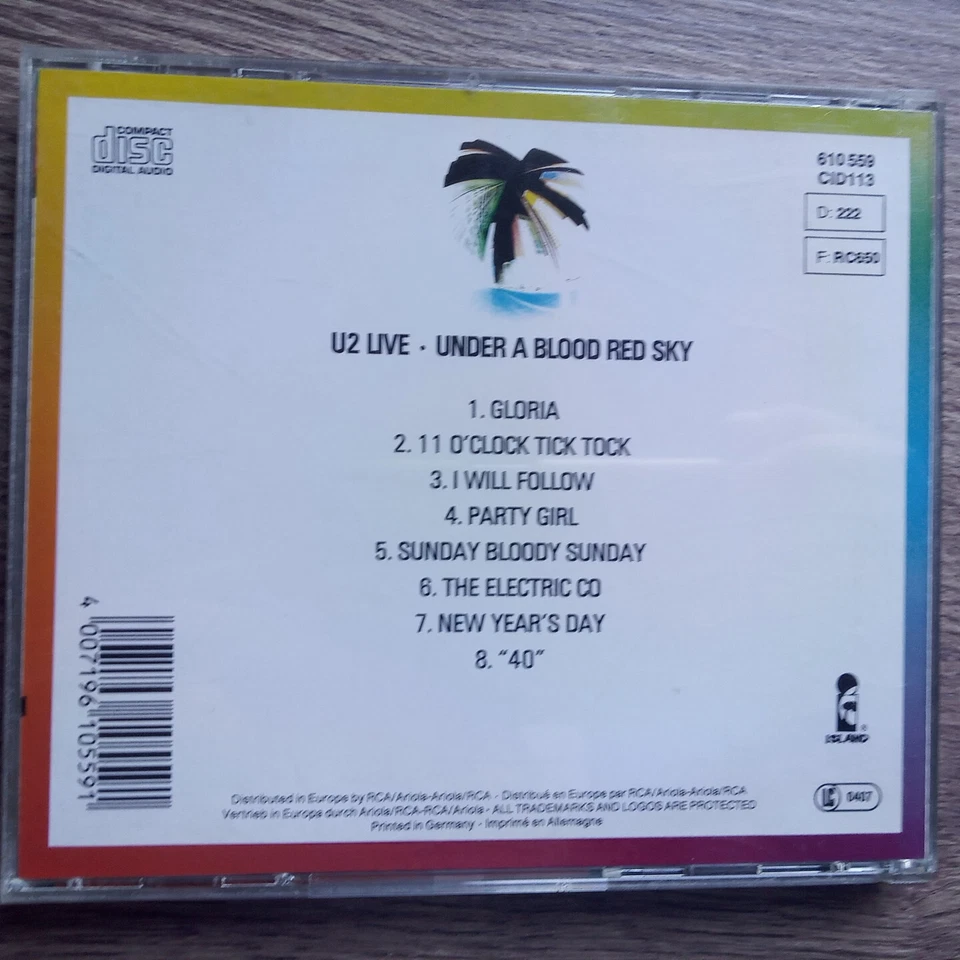 U2 - Under A Blood Red Sky - Bild 2 von 2