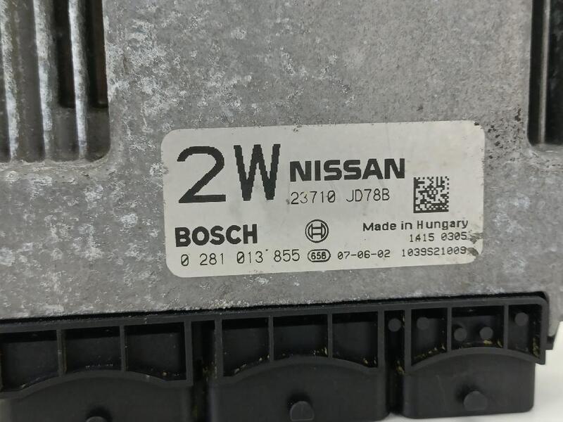 Z27 Nissan ECU Control Module Unit 23710JD78B 0281013855 for
