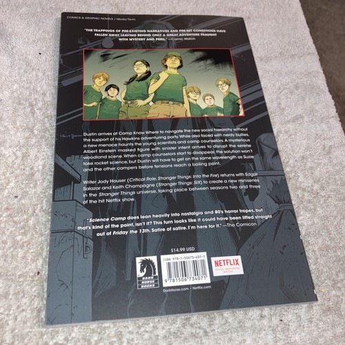 Stranger Things; SCIENCE CAMP Graphic novel, netflix Darkhorse - Picture 8 of 8