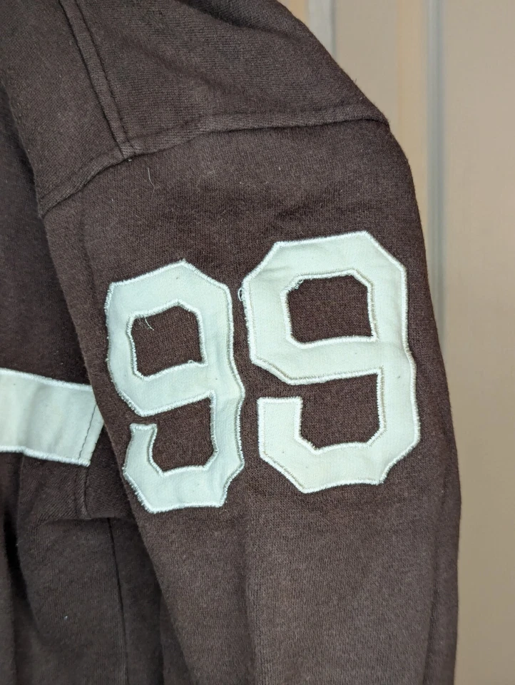 Chaqueta Universitaria De Lana Rocawear De Colección Talla Grande Juvenil 14/16 Negra Streetwear Y2K Foto 3 de 4