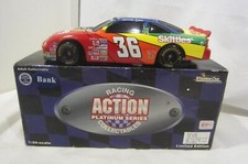 1:24 Stock Car Bank SKITTLES Derrike Cope 36 1997 Pontiac MINT Action