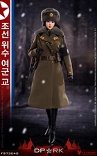 1/6 FLAGSET VERYCOOL KIM FS-73040 DPRK KOREAN FEMALE OFFICER SOLDIER 12" FIGURE