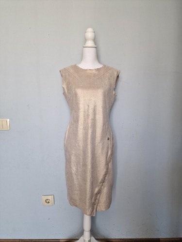 Women's Sportalm silver gray sleeveless dresses dress size 38 - Picture 8 of 17