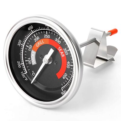 Accurate Thermometer Replacement for Big Green Egg Grills HD 3.3â  Large Dial.