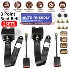 <!--F#f_0-->Seat Belt Universal Safety 2 Sets 3 Point Retractable Truck Strap Seatbelt AU<!--F/-->