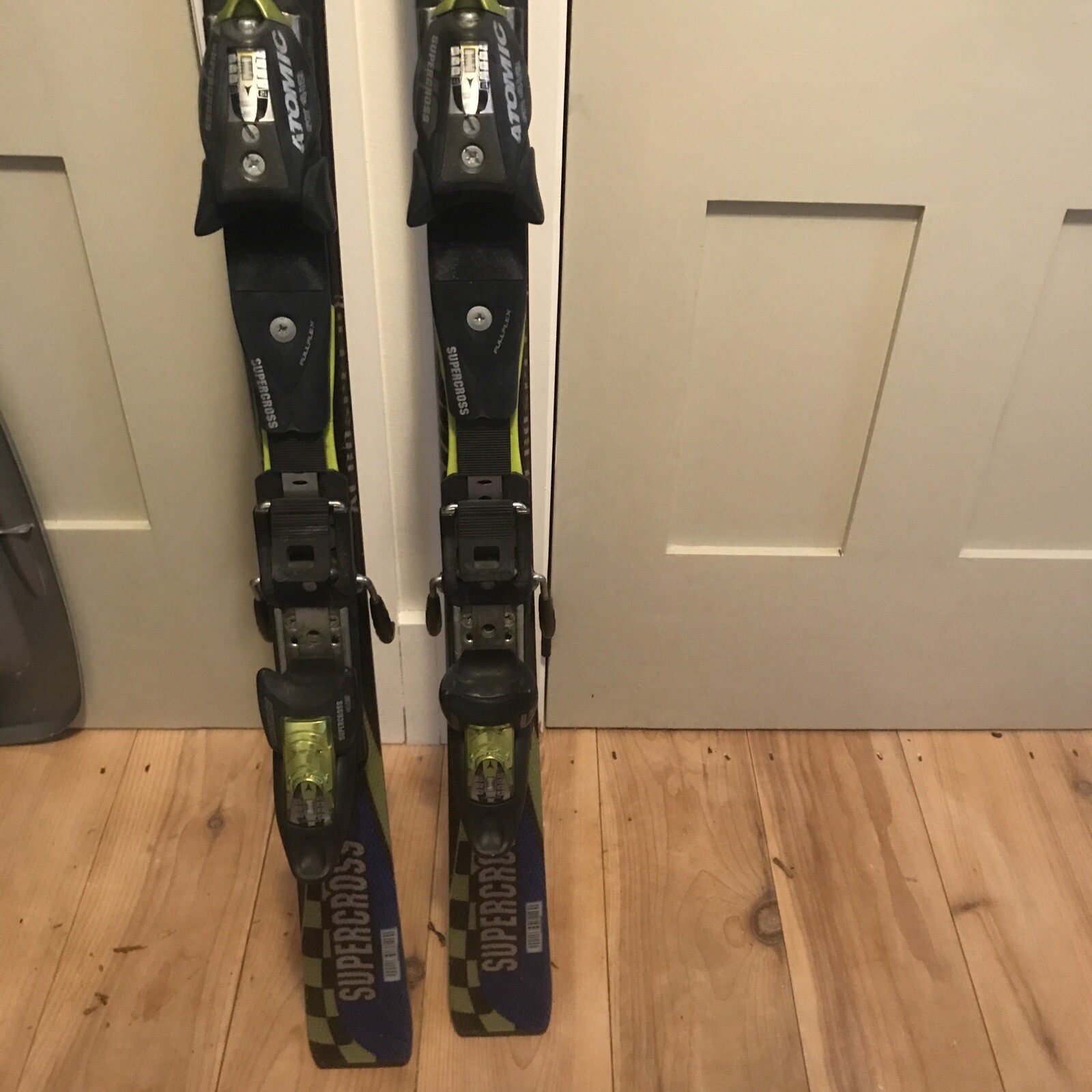 Atomic Supercross SX9 Downhill Racing Skis With Atomic CR412 Bindings