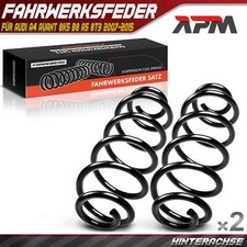 2x Federn Fahrwerksfeder Hinterachse für Audi A4 Avant 8K5 B8 A5 8T3 2007-2015