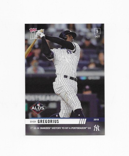 2019 Topps Now 960 Didi Gregorius
