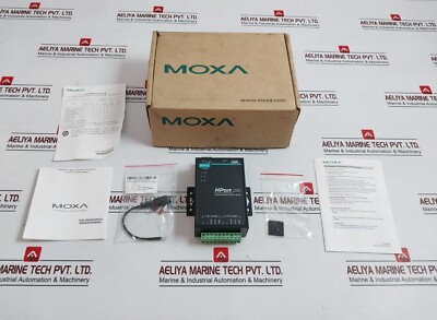 MOXA NPORT 5232I General Device Server 12-48 VDC 365 mA Revision 2.1.1