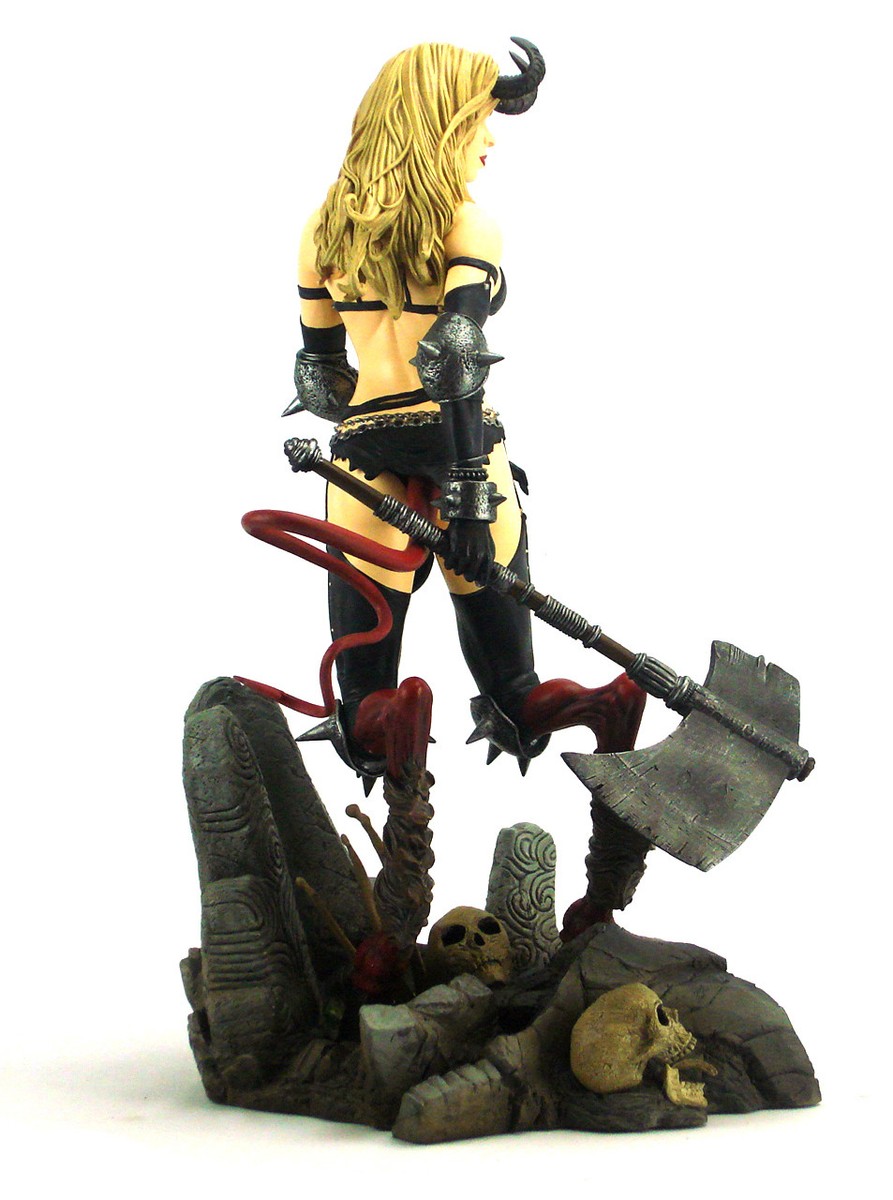 Sideshow Collectibles Darkchilde Comiquette Statue Marvel Sample