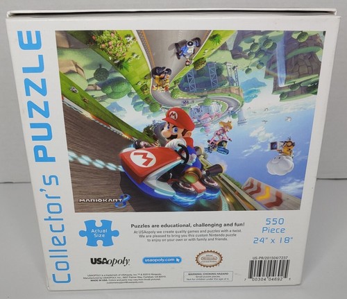 Mario Kart 8 Collector's Puzzle - Complete 550 pieces - Picture 2 of 2