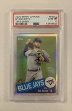 2020 Topps Chrome Bo Bichette RC Rookie 1985 Topps #85TC2 PSA 10 GEM MINT