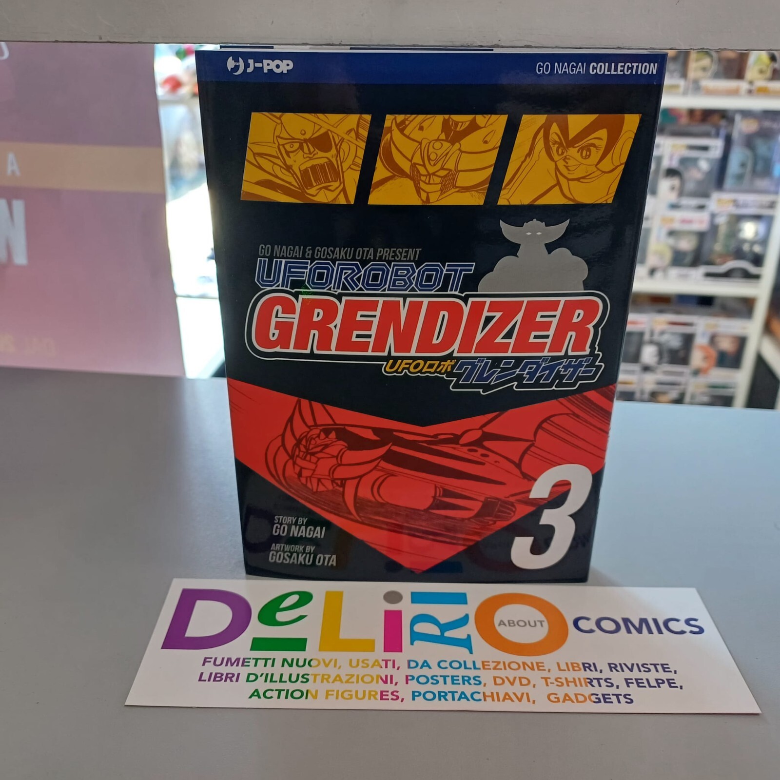 UFO ROBOT GRENDIZER N.3 Ed. JPOP SCONTO 5%