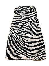 EXPRESS DESIGN STUDIO WOMANS BLACK/WHITE STRAPLESS DRESS - SIZE 0