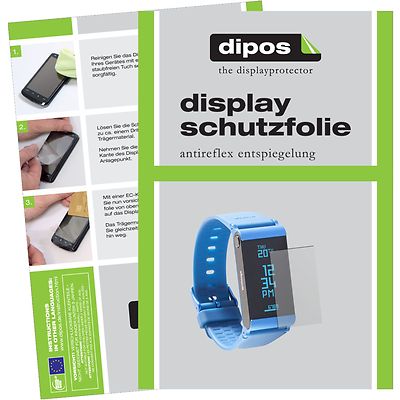 6x Schutzfolie für Withings Pulse Ox matt Displayschutzfolie Folie dipos
