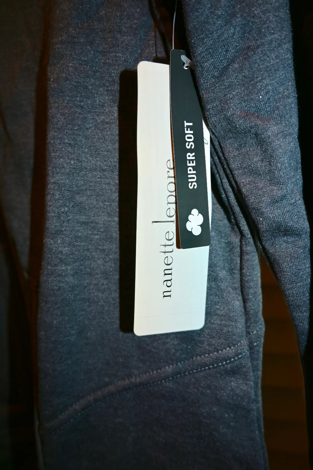 Новый с Ярлыками $68 NANETTE LAPOR женщин M Sport толстовка с капюшоном молнии куртка флис розового золота молнии - Изображение 4 из 4