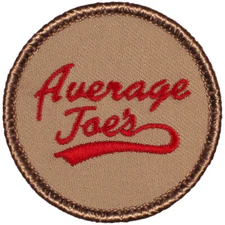 Average Joe's Patrol Patch - 2" Round Embroidered Patch