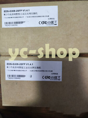 New MOXA EDS-G308-2SFP Ethernet Switch Fast Shipping via FedEx or DHL